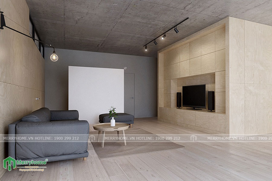 nội thất được đơn giản trong thiết kế chung cư tối giản tại tphcm