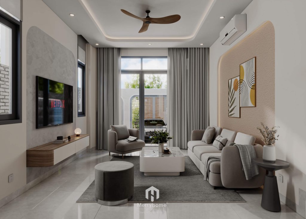 Mẫu Nhà Ống Hiện Đại "Gây Thương Nhớ" Tại Tân Uyên: Đẹp Từ Kiến Trúc Đến Nội Thất