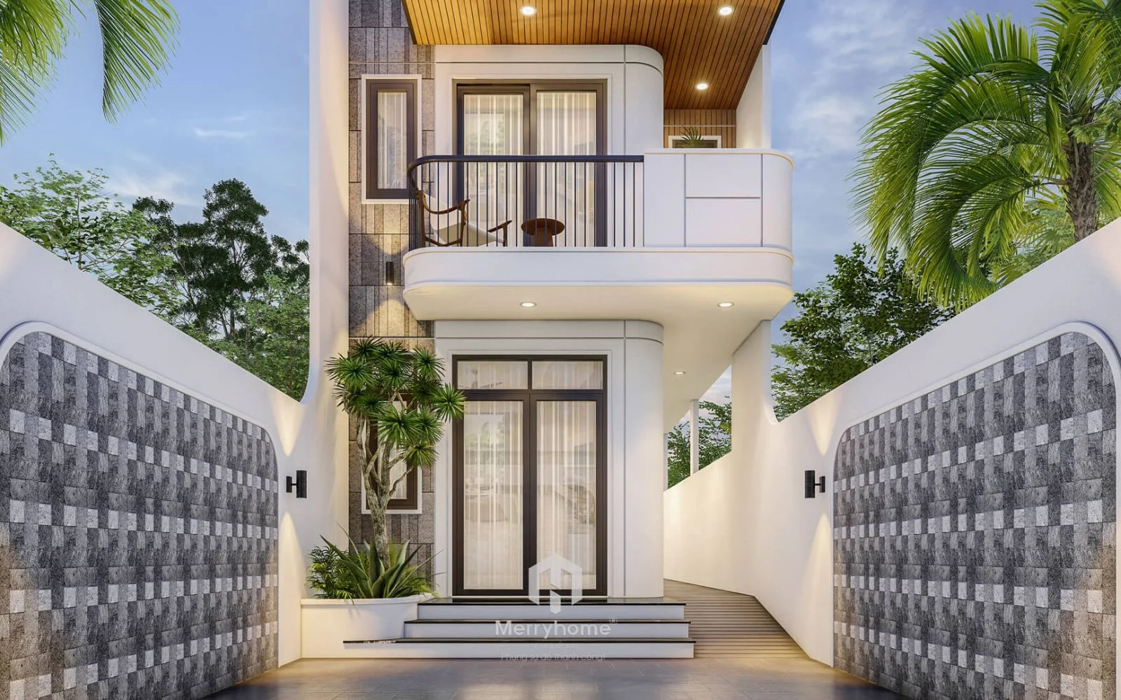 Lắp đặt các cửa sổ từ trên cao của nhà