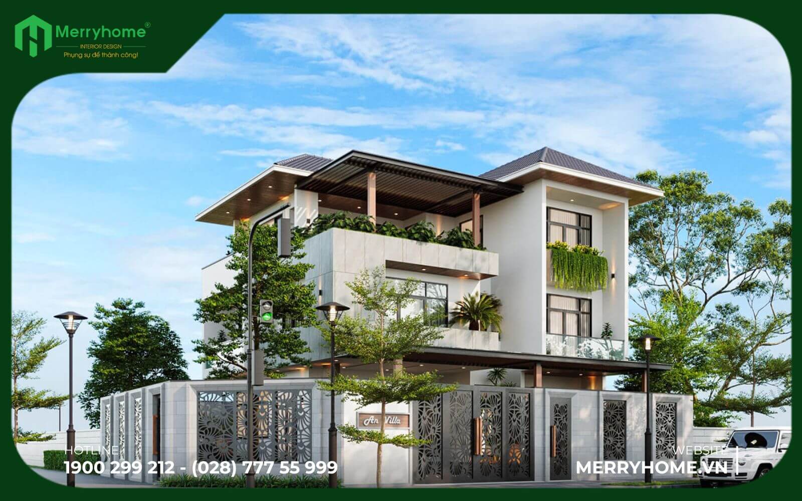 Thiết kế biệt thự tối giản