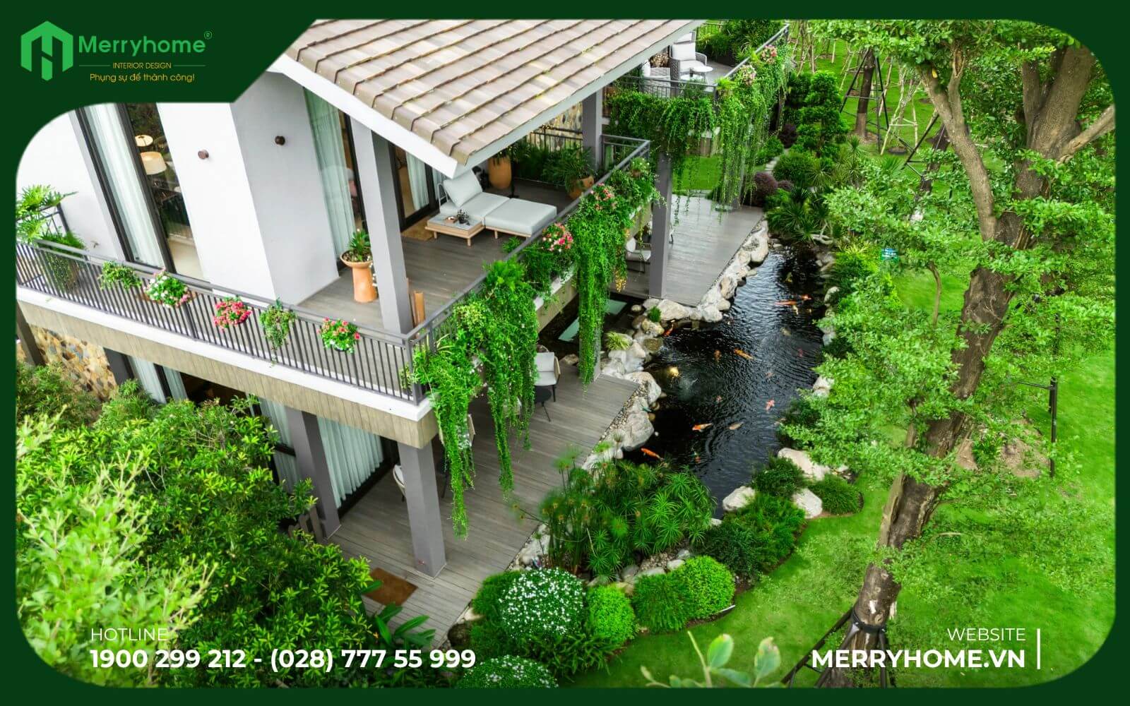 Nhà phố phong cách Eco