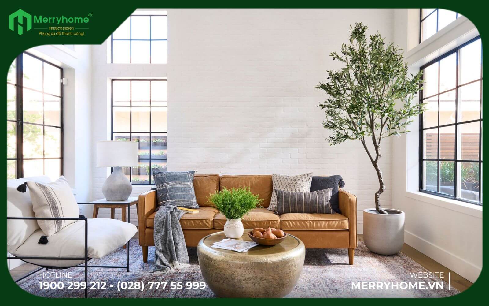 Nội thất căn hộ chung cư 70m² - 90m²
