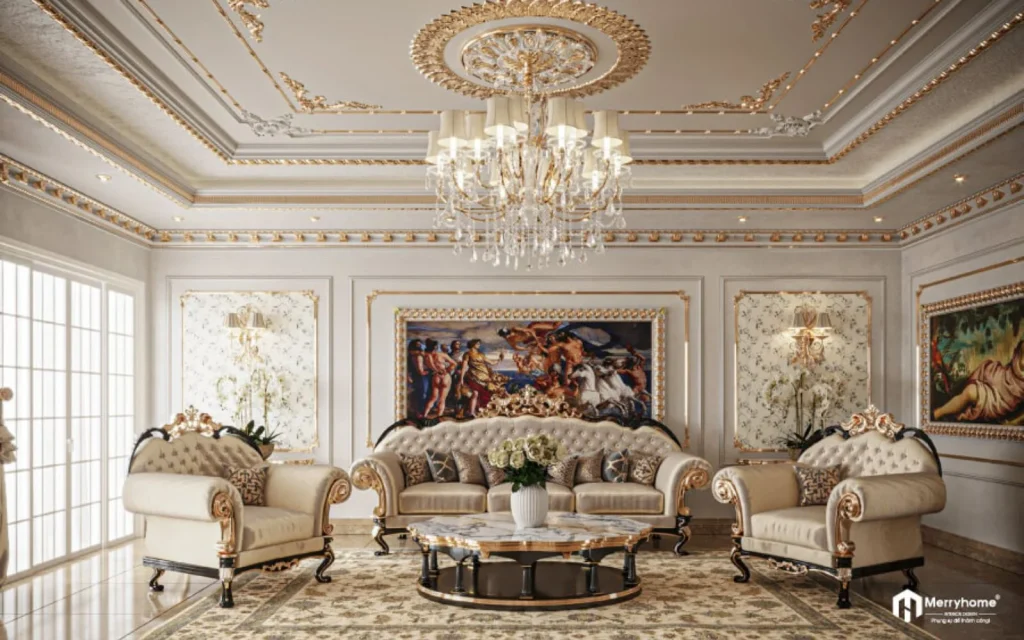 Phong cách nội thất Tân cổ điển
