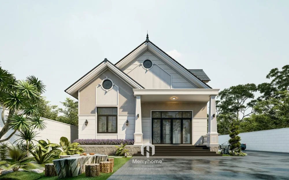 Nhà thầu xây dựng biệt thự triển khai thi công thực tế từ móng đến hoàn thiện