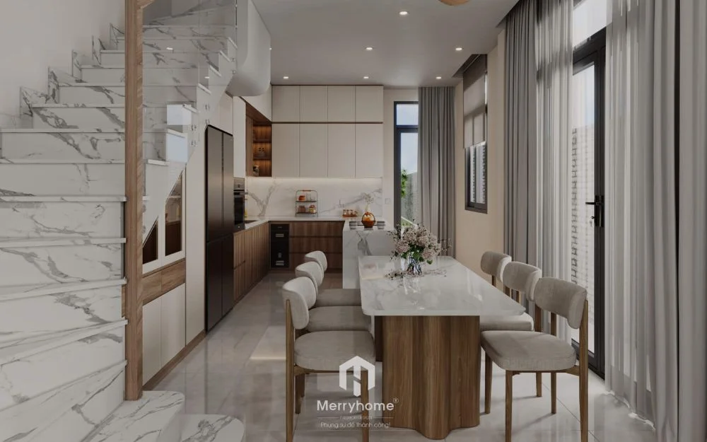 Thiết kế cầu thang và không gian phụ