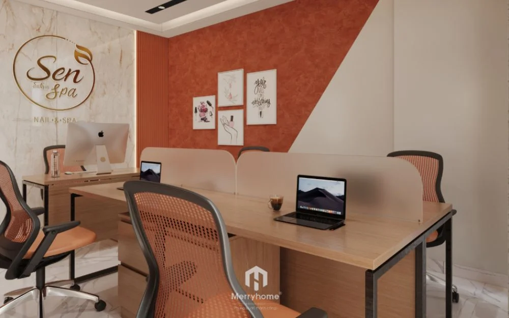 Sắp xếp bàn ghế tỷ lệ hợp lý cho trong văn phòng 