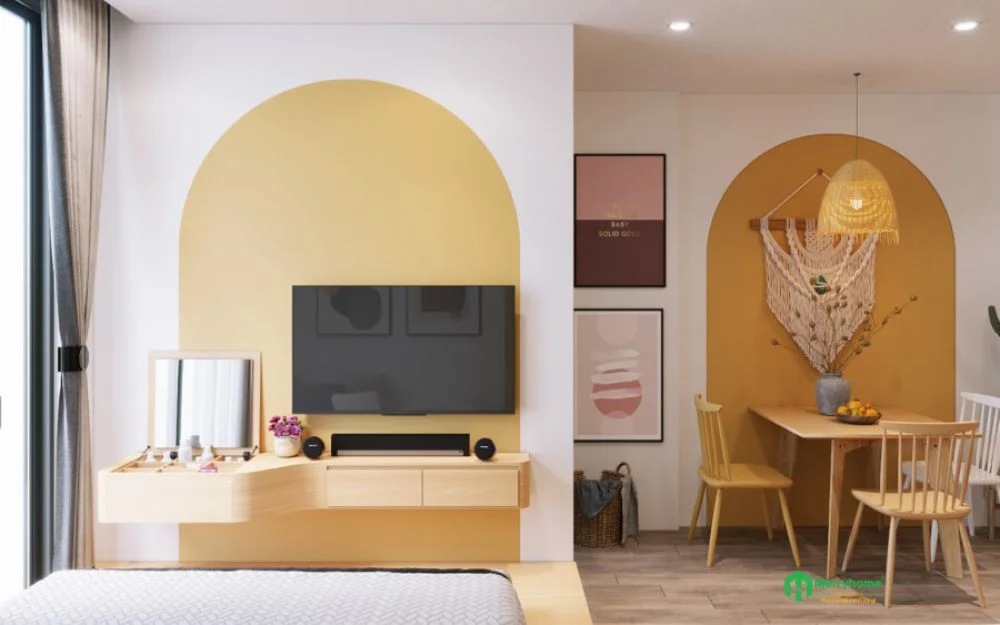 Mẫu nội thất căn hộ studio Vinhomes Smart City
