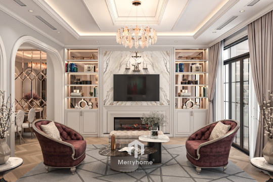thiet ke noi that merry home 99